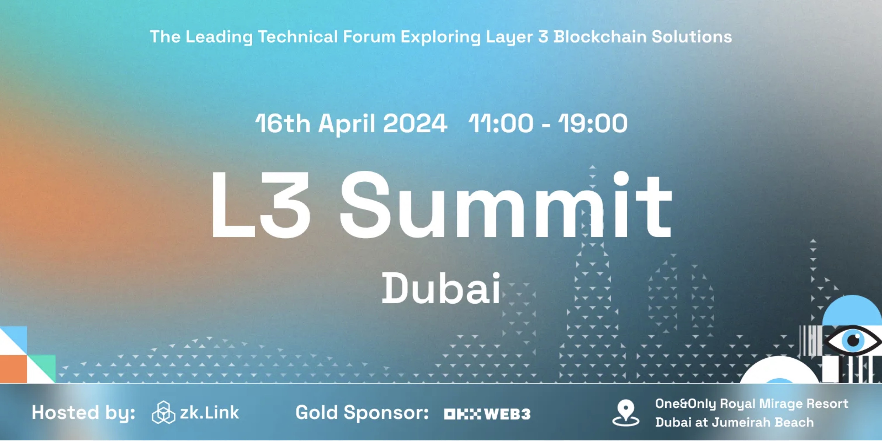 zkLink’s Layer 3 Summit Heads To TOKEN2049 Dubai